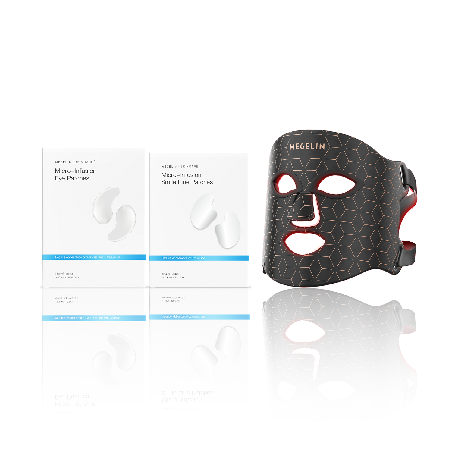 Megelin LED Red Light Therapy Face Mask