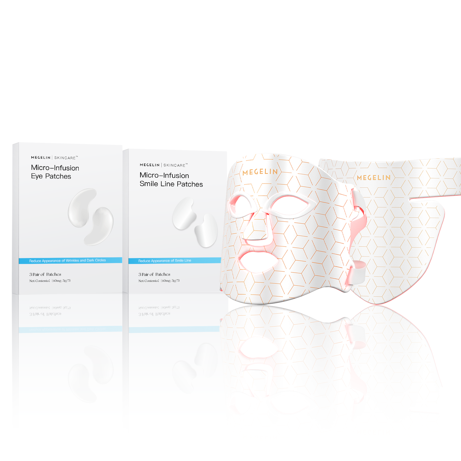 Megelin LED Red Light Therapy Face Mask