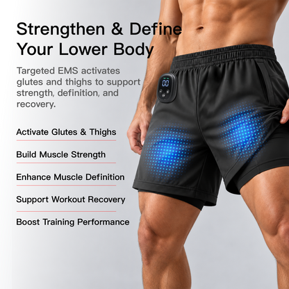 Megelin EMS 2-IN-1 Toning Shorts - Megelin