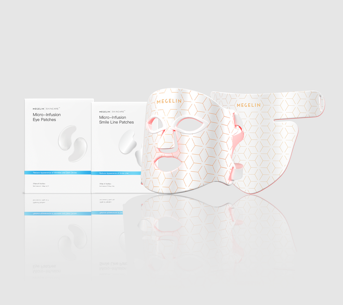 Megelin LED Red Light Therapy  Mask 