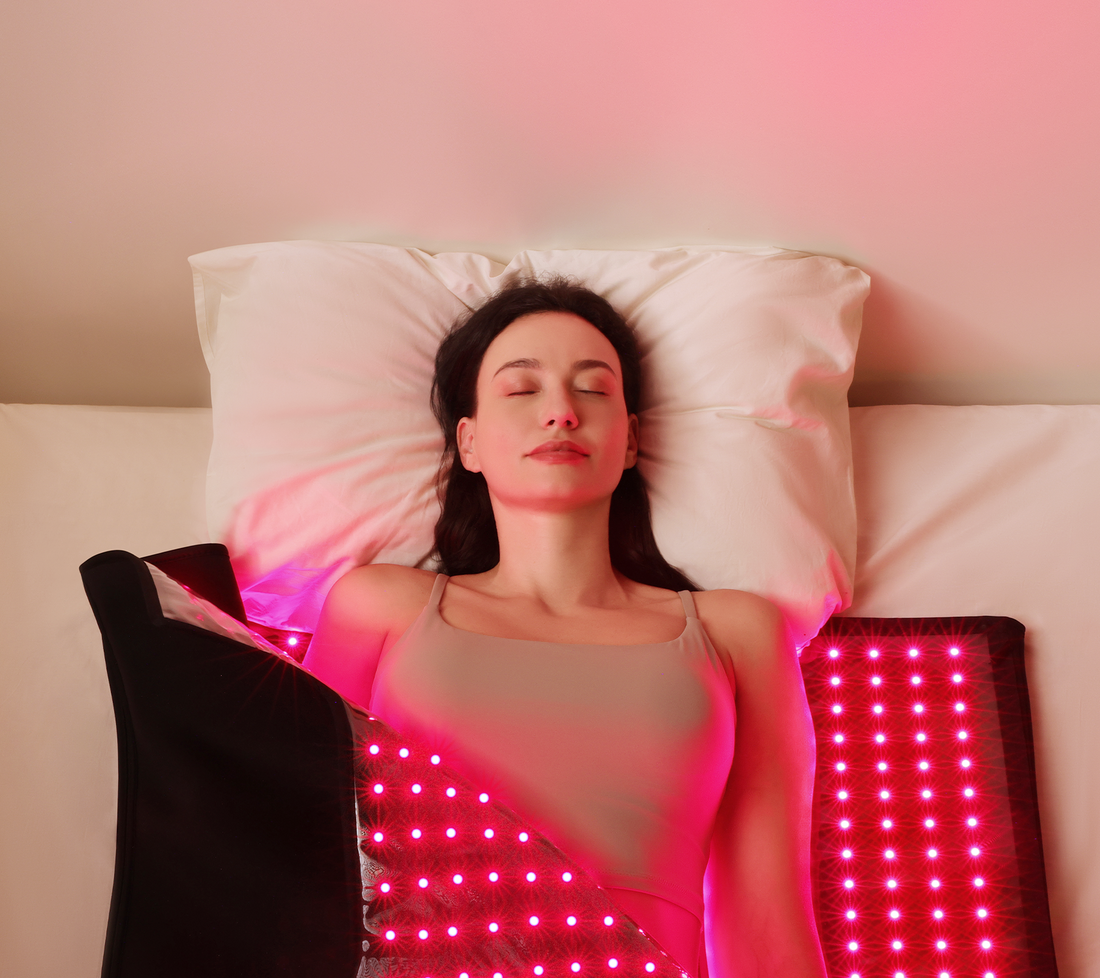 Megelin Red and NIR Light Therapy Bag 