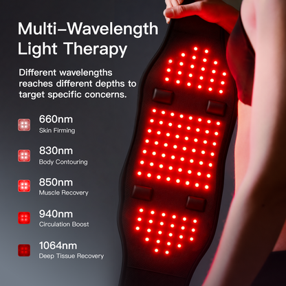 Megelin ThermaWave Light Therapy Belt