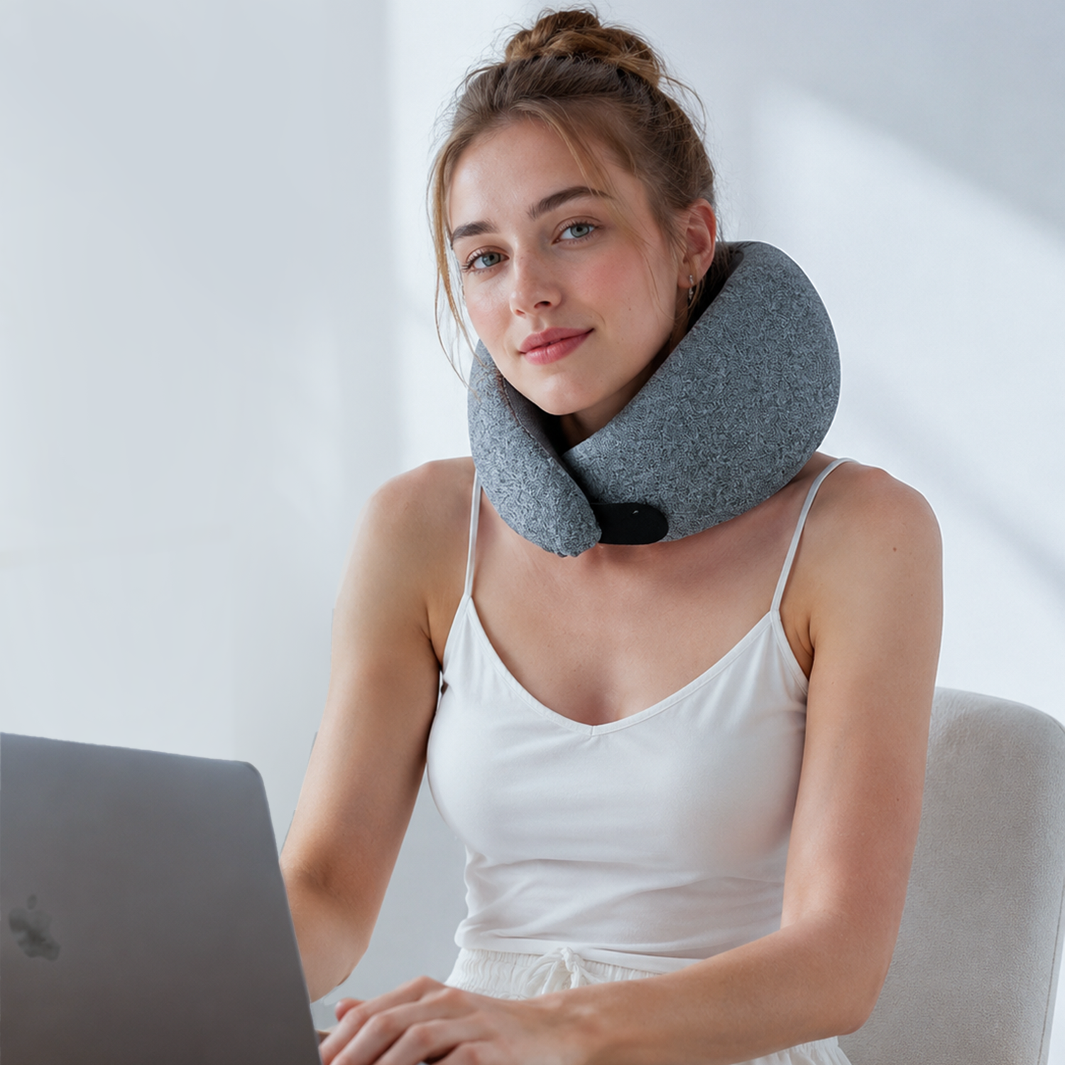 Megelin EMS Heated Neck Massage Pillow