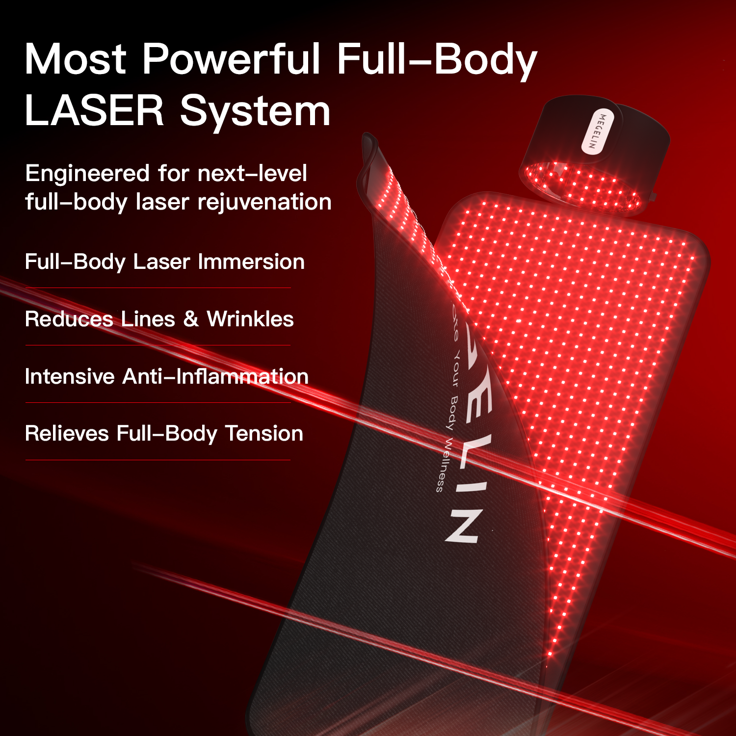 Megelin MaxPower LASER Therapy Bag(Custom-Made Edition)