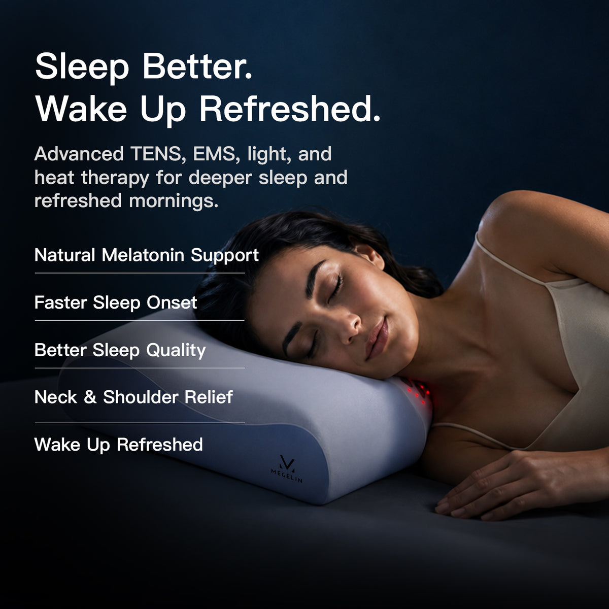 Megelin TheraLiving Recovery Pillow