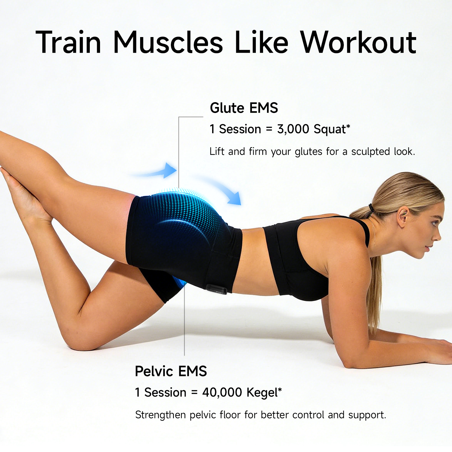 Megelin EMS Toning Shorts