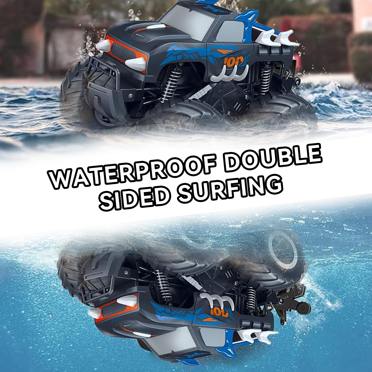 Megelin Amphibious Remote Control Car