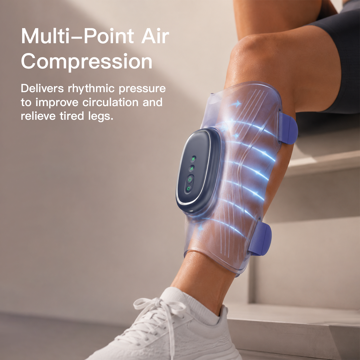 Megelin Heated Air Compression Calf Massager