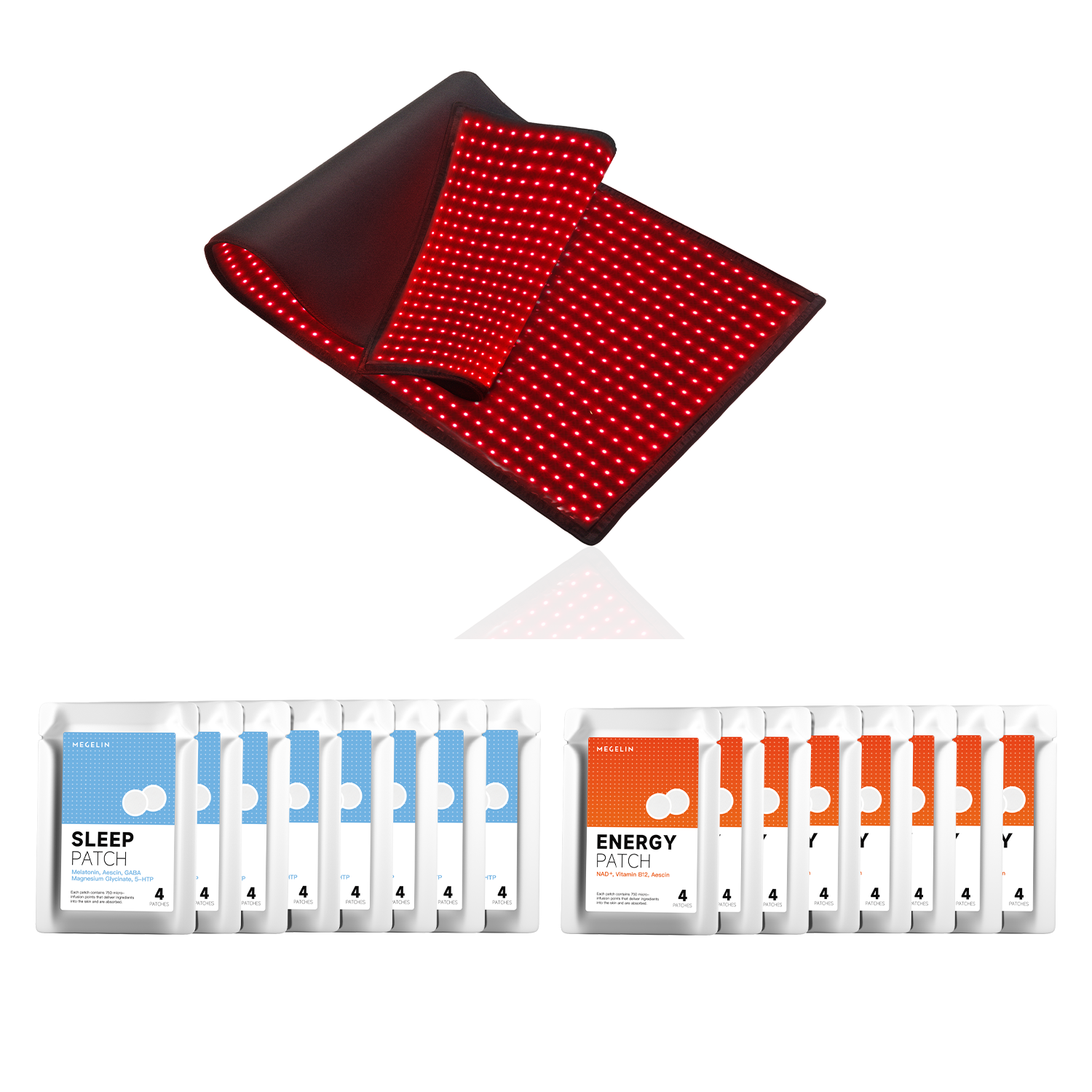 Megelin Red and Infrared Light Therapy Mat