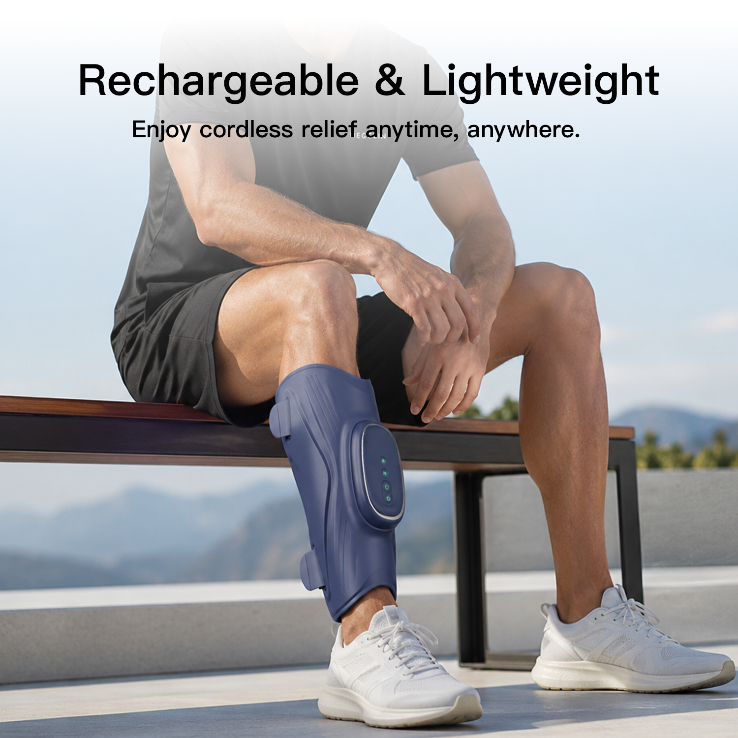 Megelin Heated Air Compression Calf Massager