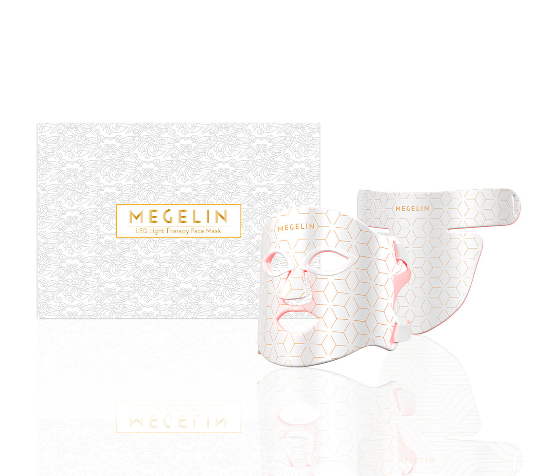 Megelin LED Red Light Therapy  Mask 