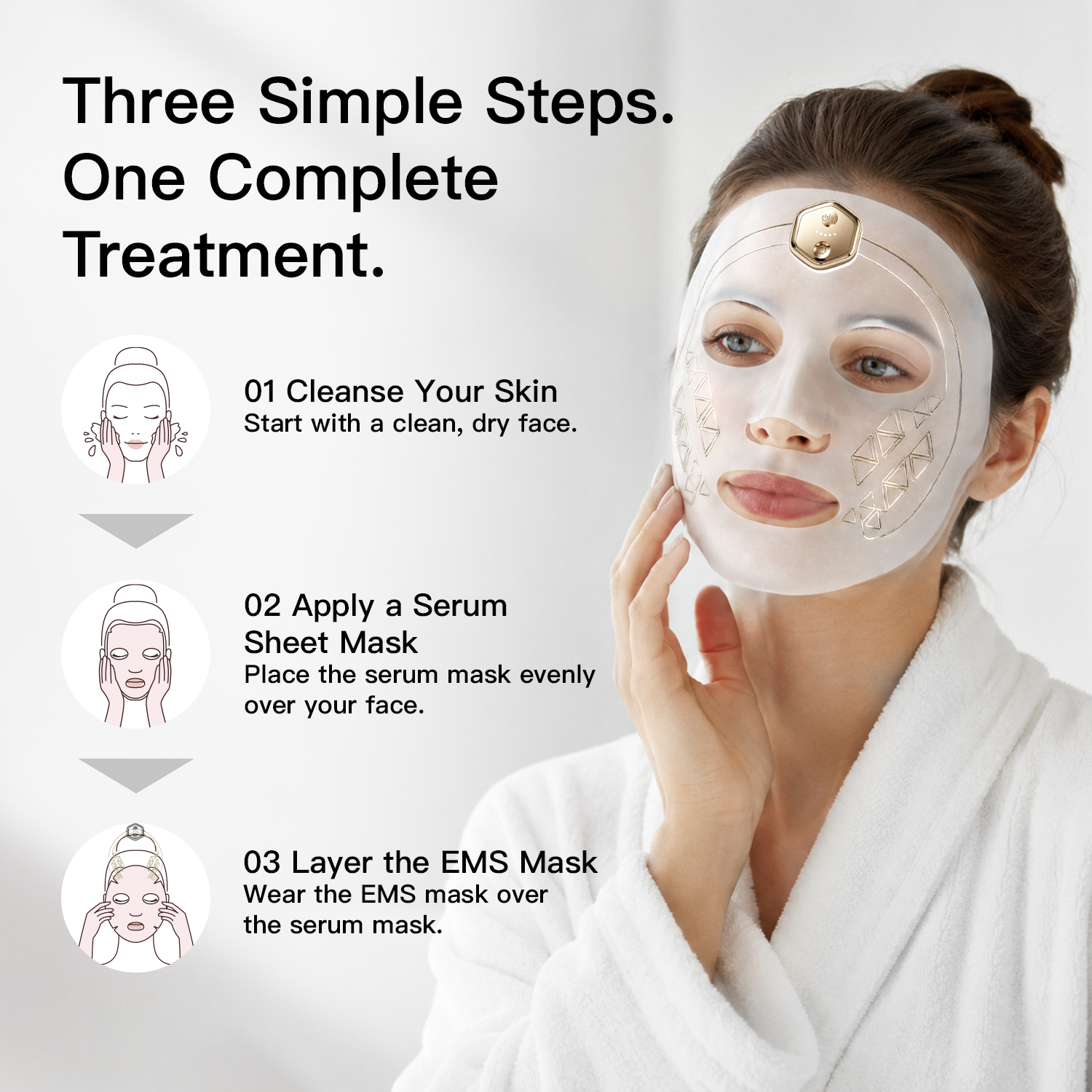 Megelin EMS Lifting Face Mask
