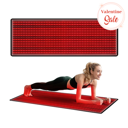 Megelin Red and Near-Infrared Light Therapy Mat for Whole Body