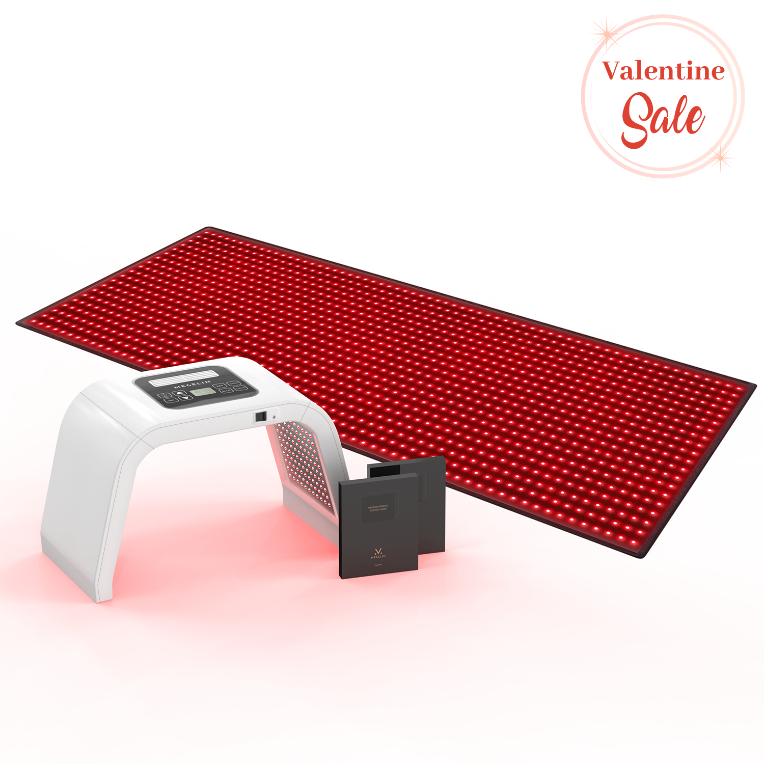 Megelin Red and Infrared Light Therapy Mat