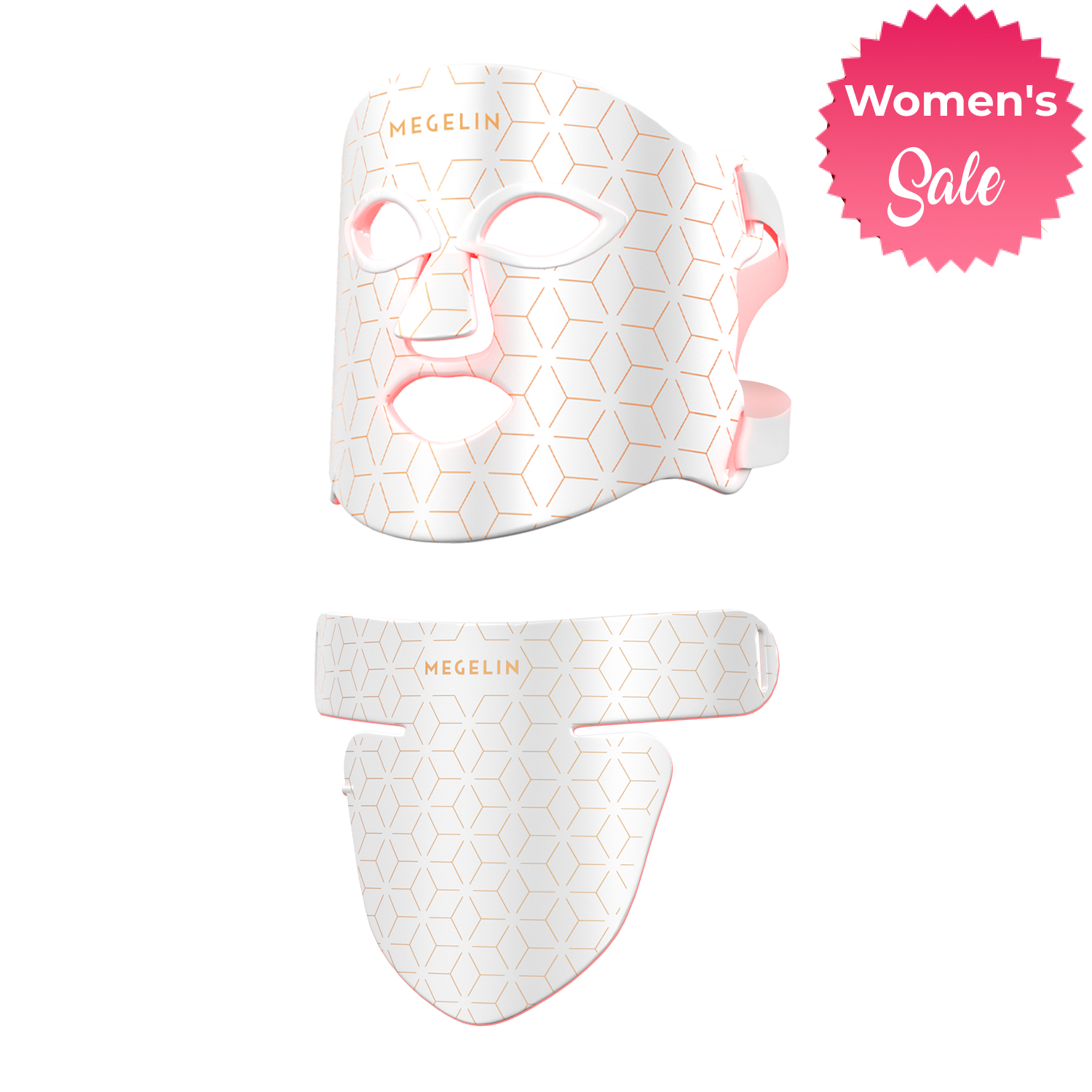 Megelin LED Red Light Therapy Face Mask