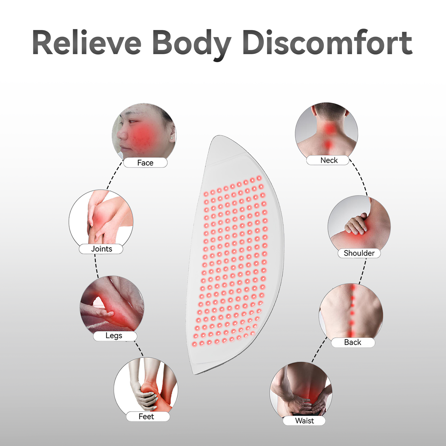 Megelin Flex LED Light Therapy Device Plus - Megelin