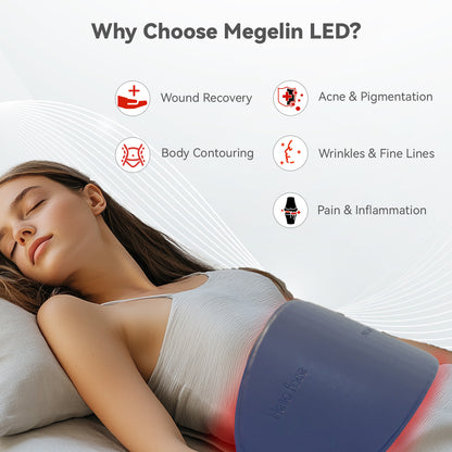 Megelin Flex LED Light Therapy Device Plus - Megelin