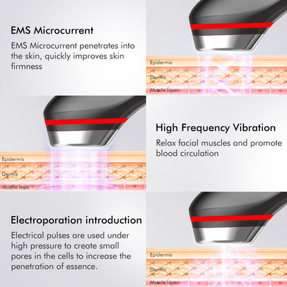 Megelin LED &amp; Microcurrent Facial Device