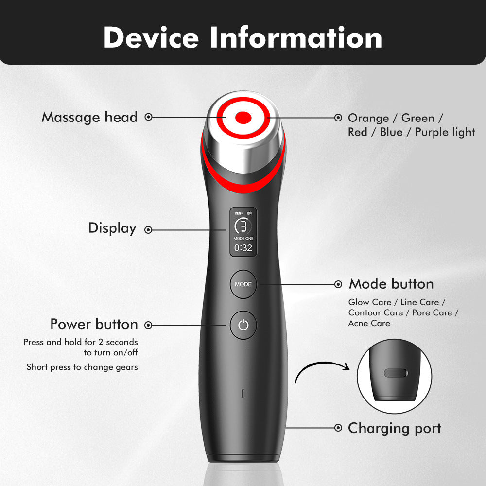 Megelin LED &amp; Microcurrent Facial Device