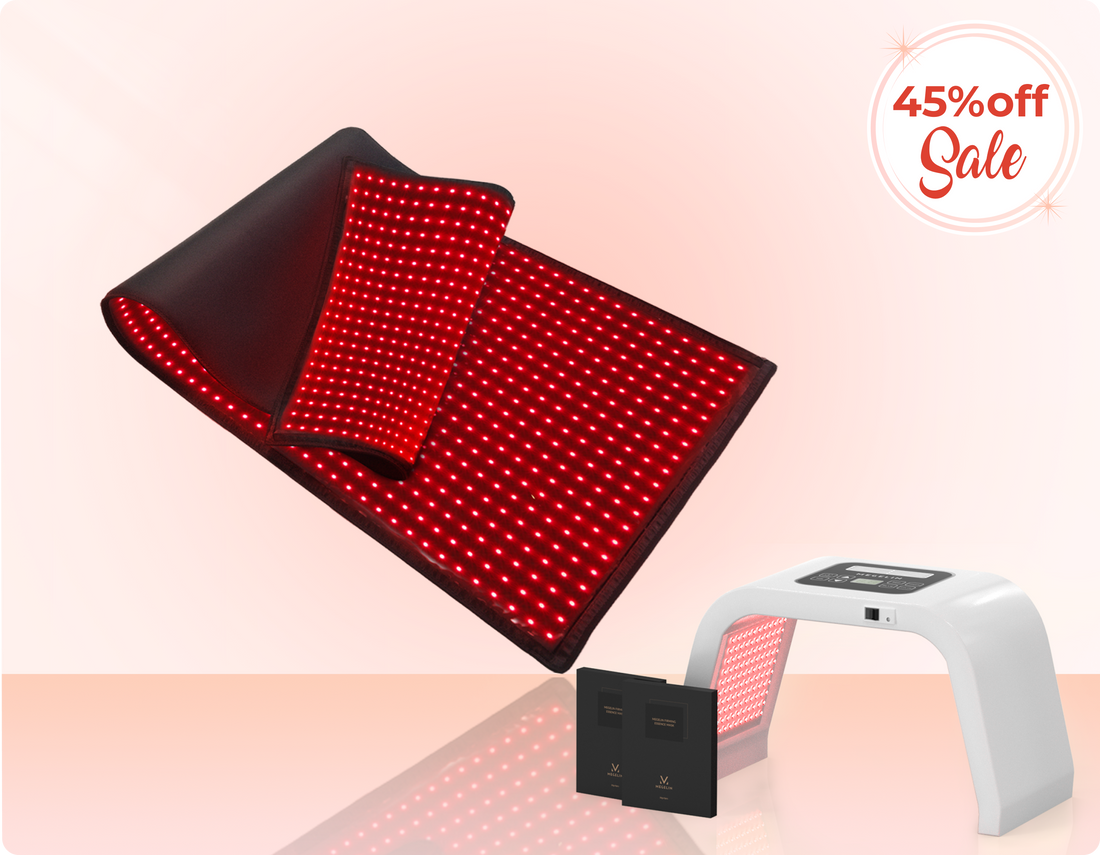 Megelin Red and NIR Light Therapy Mat 