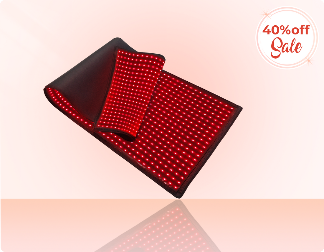 Megelin Red and NIR Light Therapy Mat 