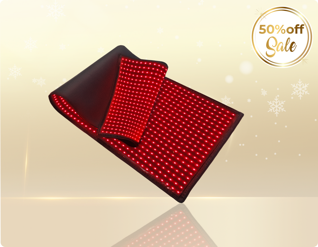 Megelin Red and NIR Light Therapy Mat 