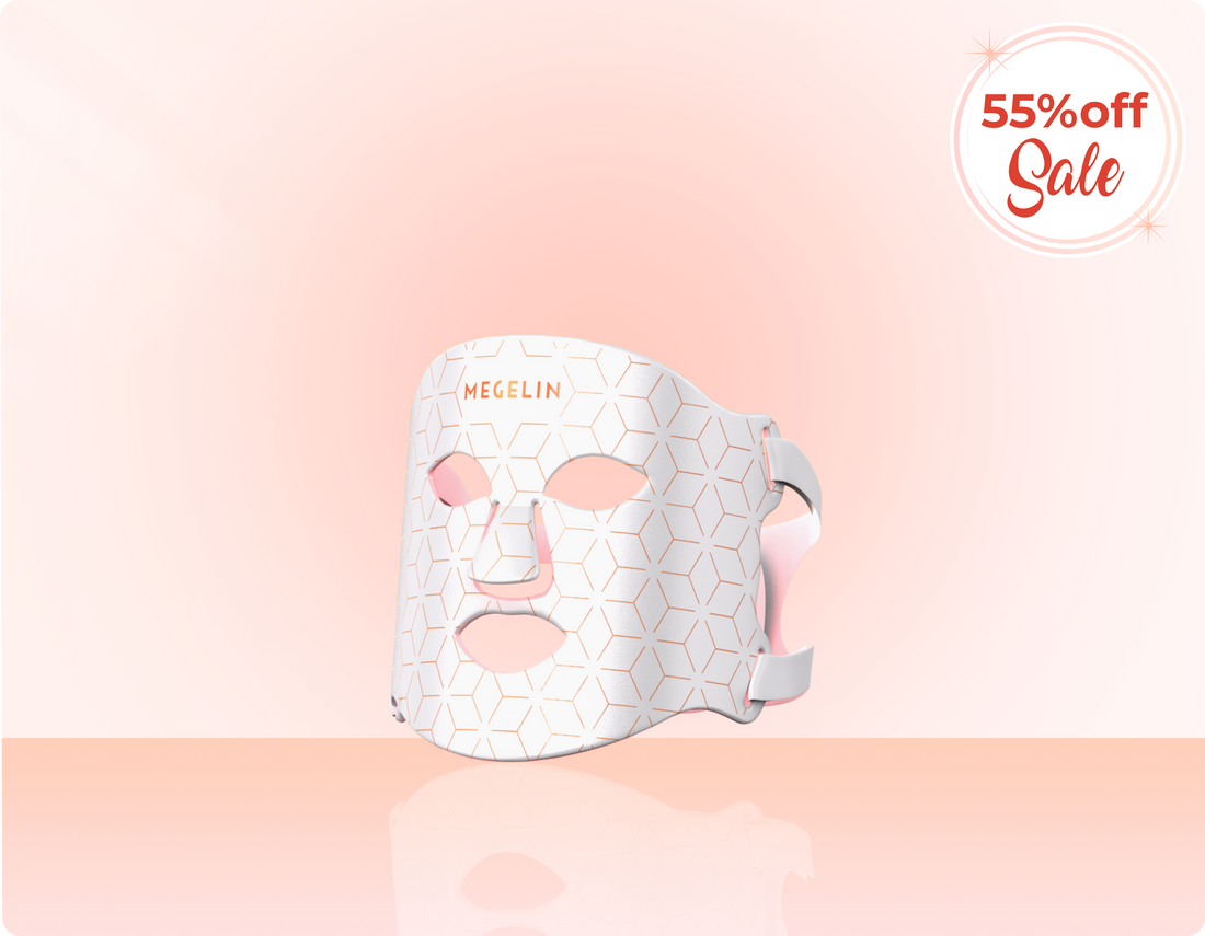 Megelin LED Red Light Therapy  Mask 