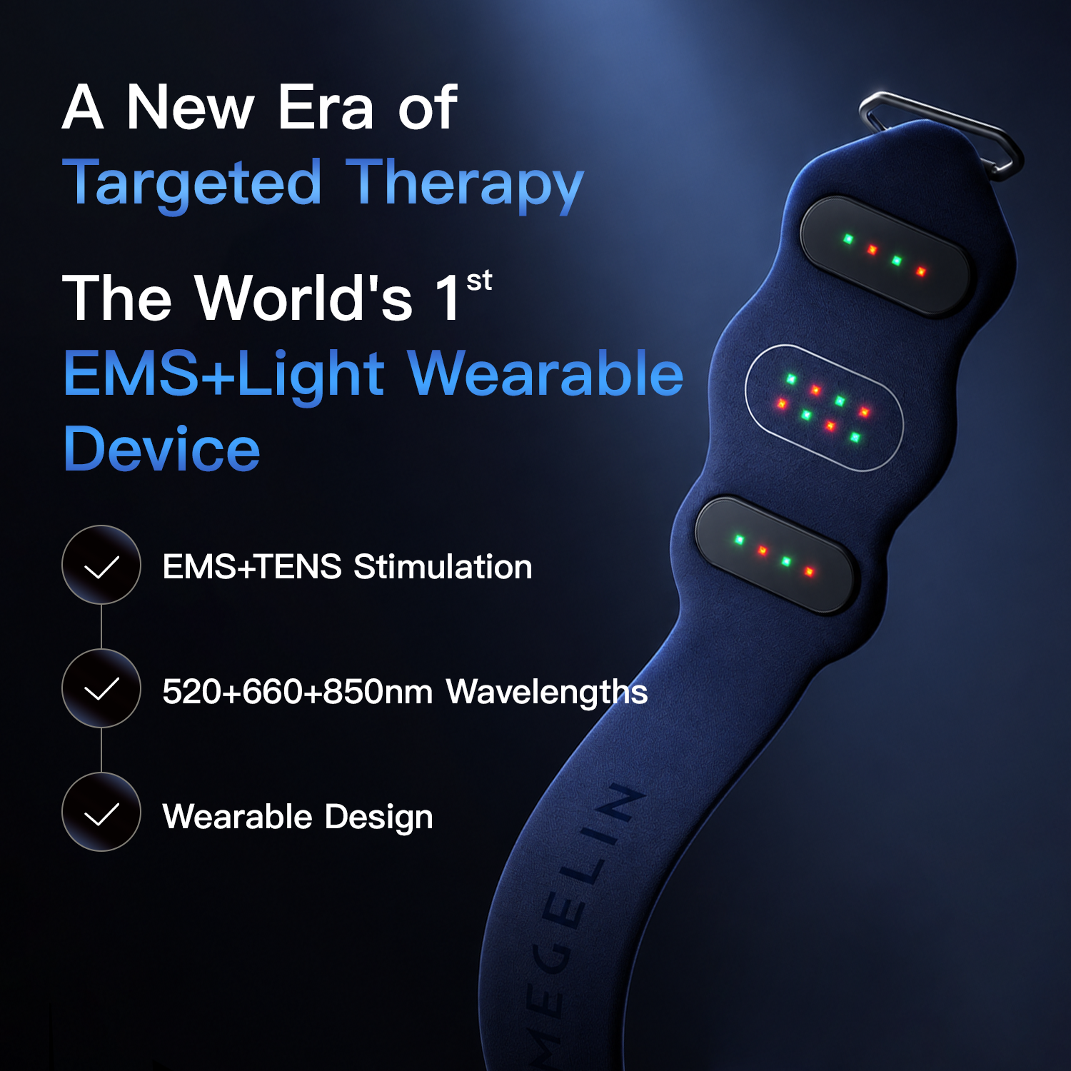 Megelin LuxPulse EMS Arm Toning Belt