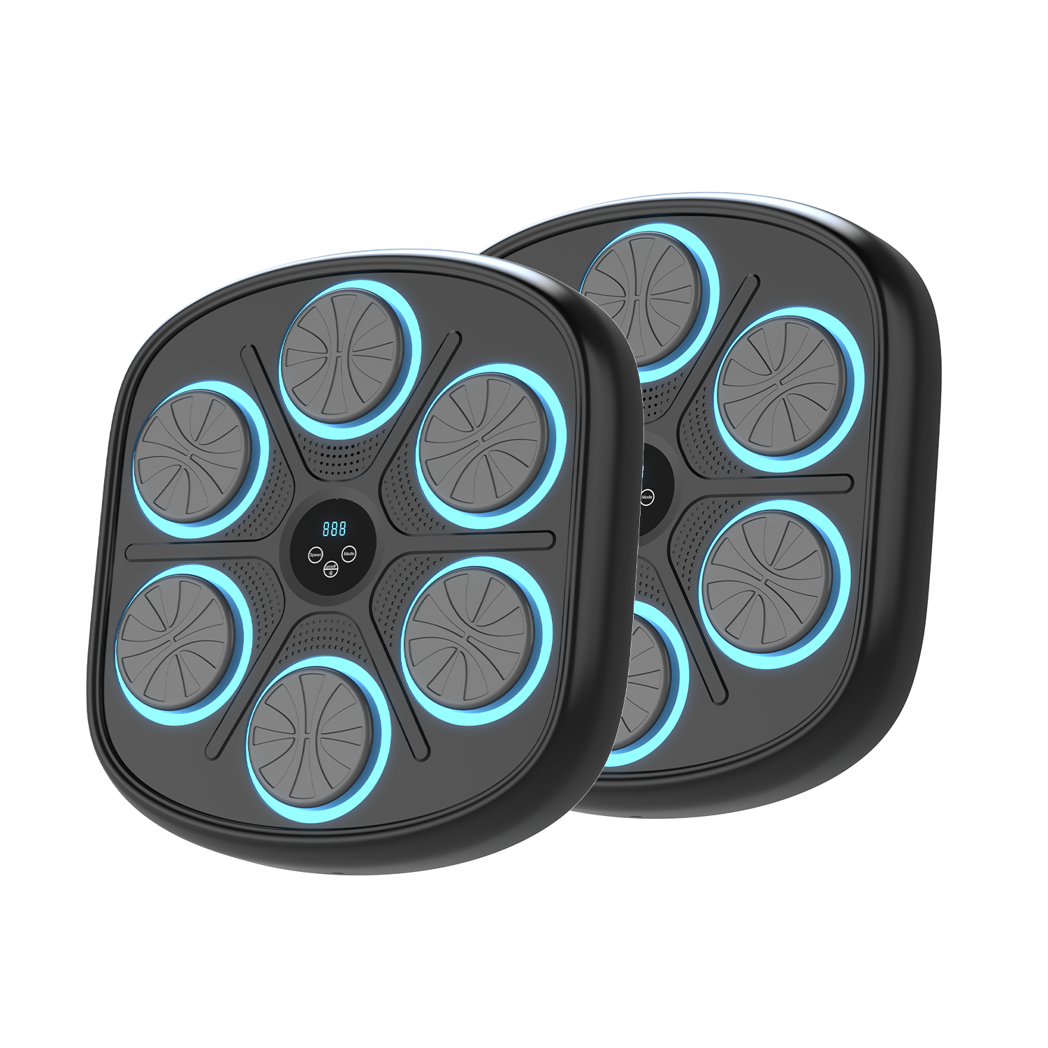 Megelin Music Boxing Machine with Boxing Gloves