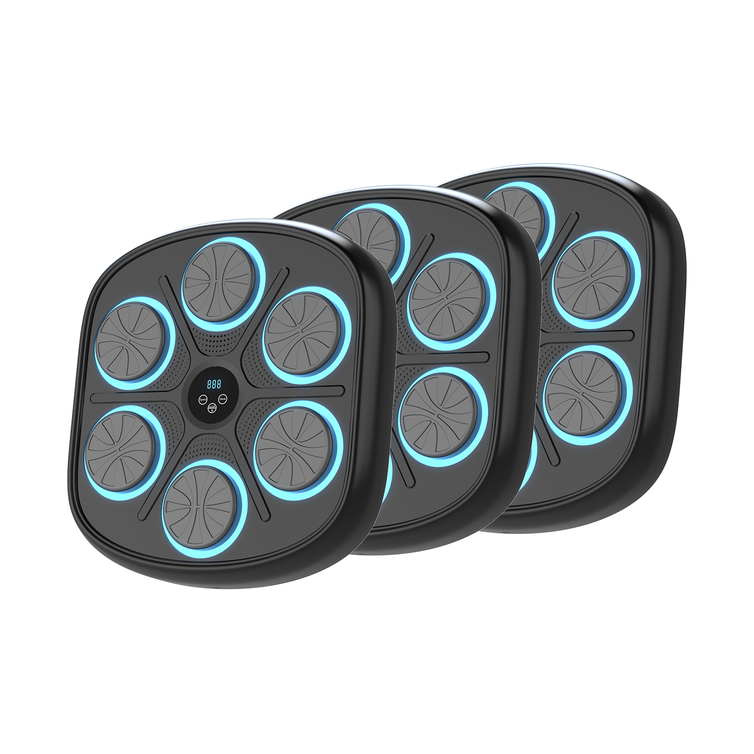 Megelin Music Boxing Machine with Boxing Gloves