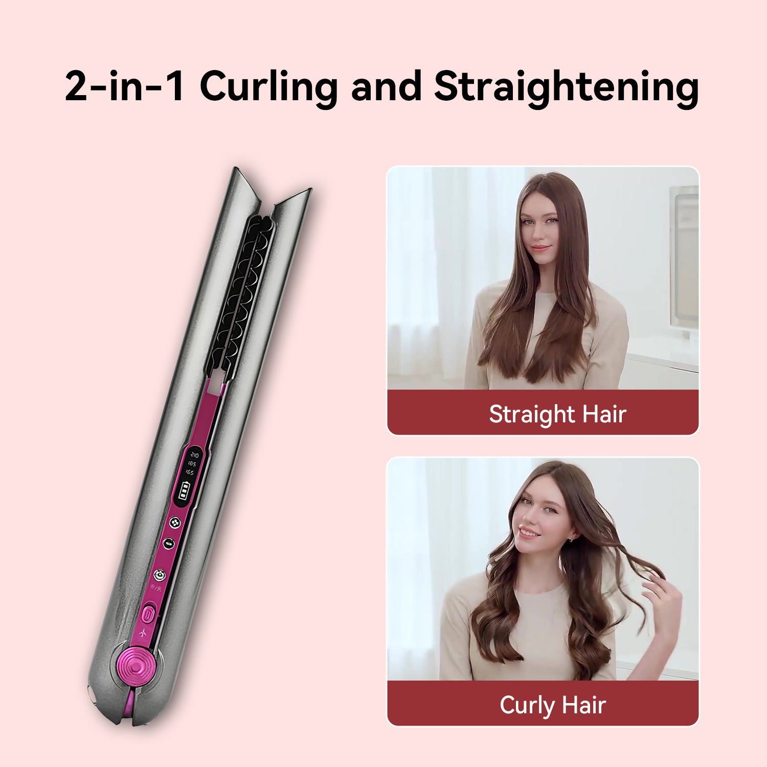 Sapphire pro outlet curl hair tong