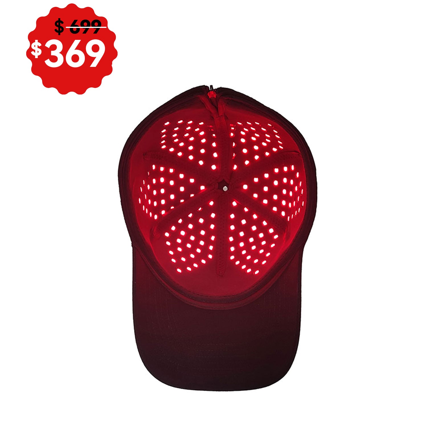 Red LED Light Therapy Cap for Hair Loss Treatment