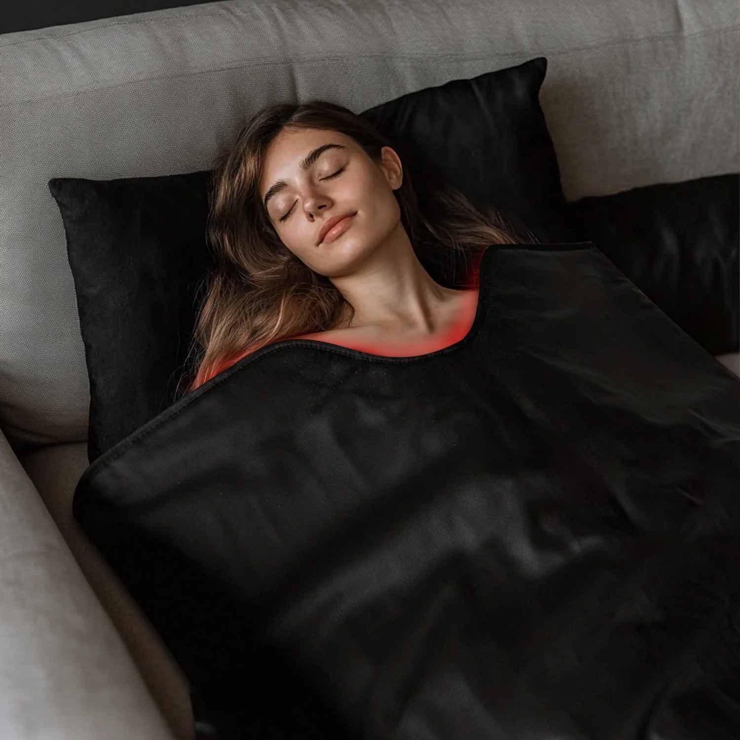 Megelin 3-in-1 Sauna Blanket with Red Light - Megelin