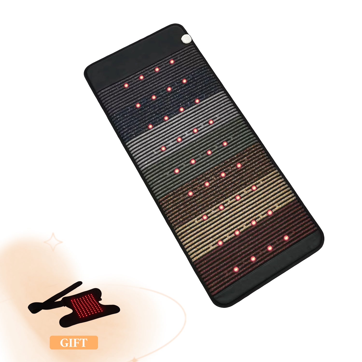 Megelin Red Light PEMF Infrared Heating Therapy Mat PRO