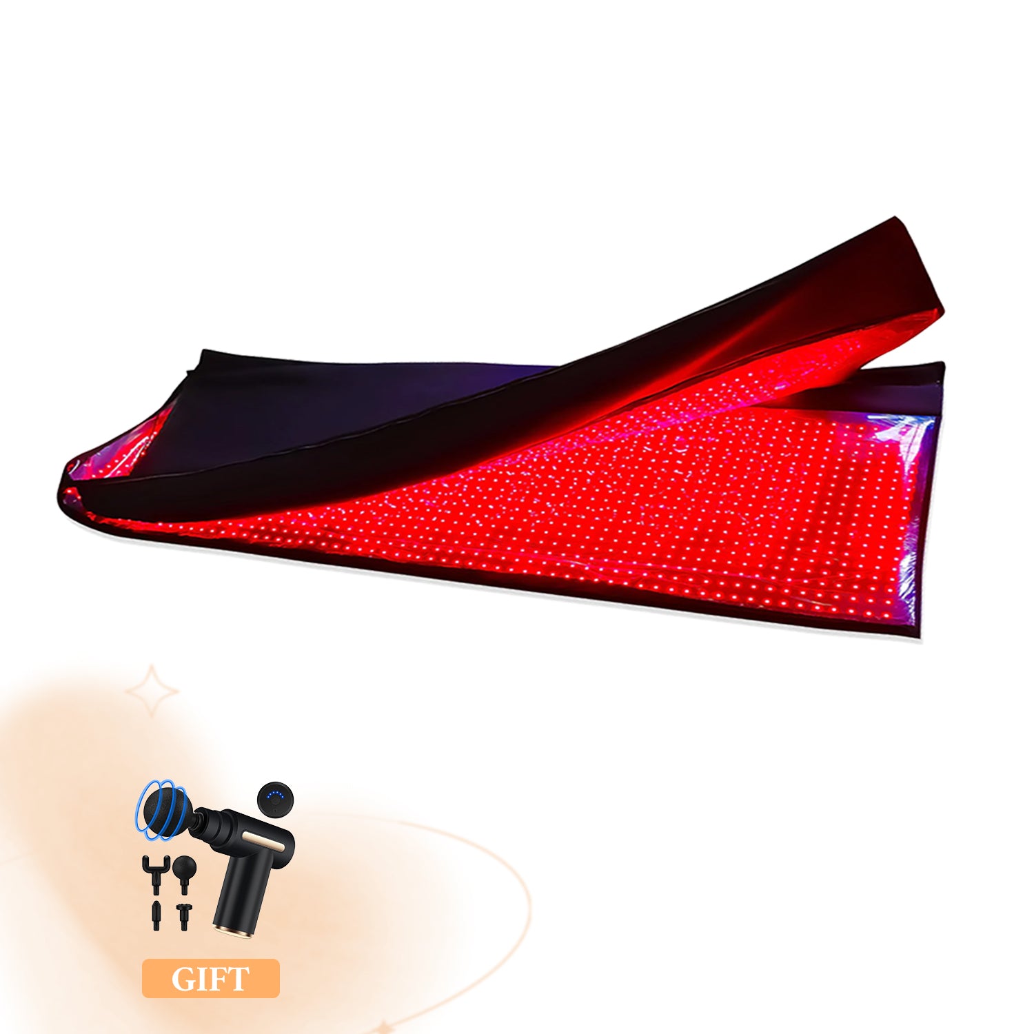 Megelin Red and Near-Infrared Light Therapy Mat for Whole Body