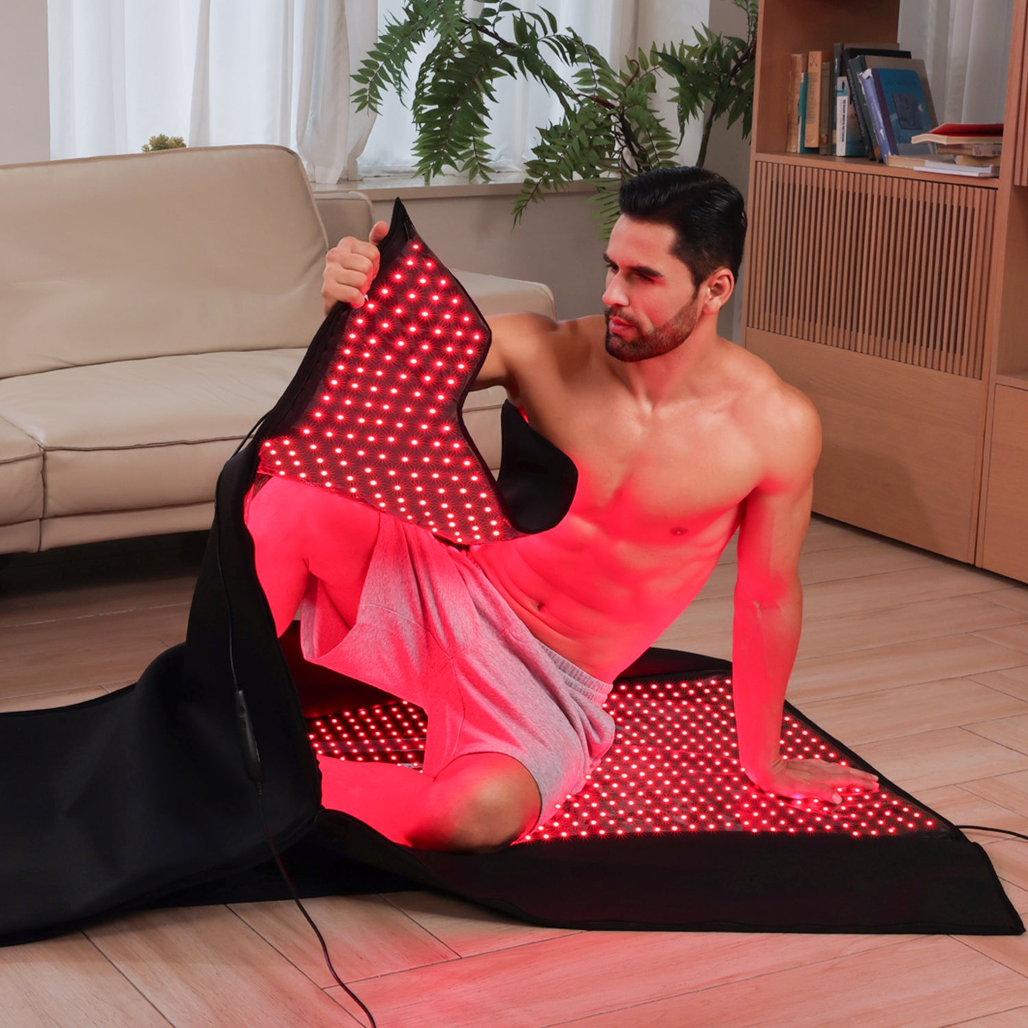 full-body Infrared Light Therapy mat enables you to accelerate wound healing