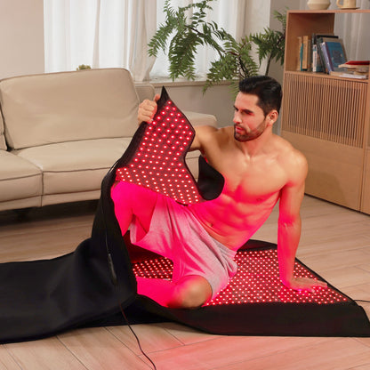 Megelin Red and Near-Infrared Light Therapy Mat for Whole Body - Megelin