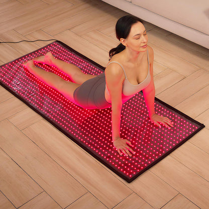 Megelin Red and Near-Infrared Light Therapy Mat for Whole Body - Megelin