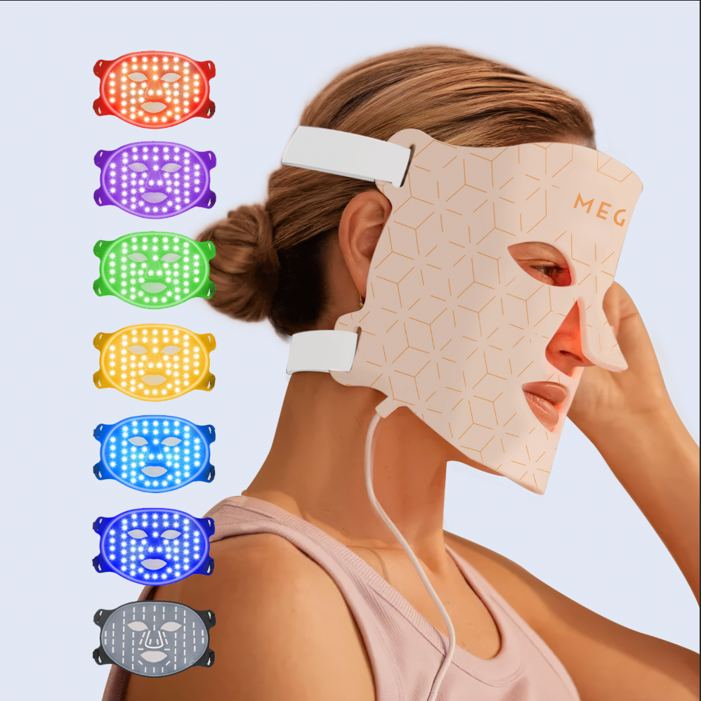 Megelin LED Red Light Therapy Face Mask