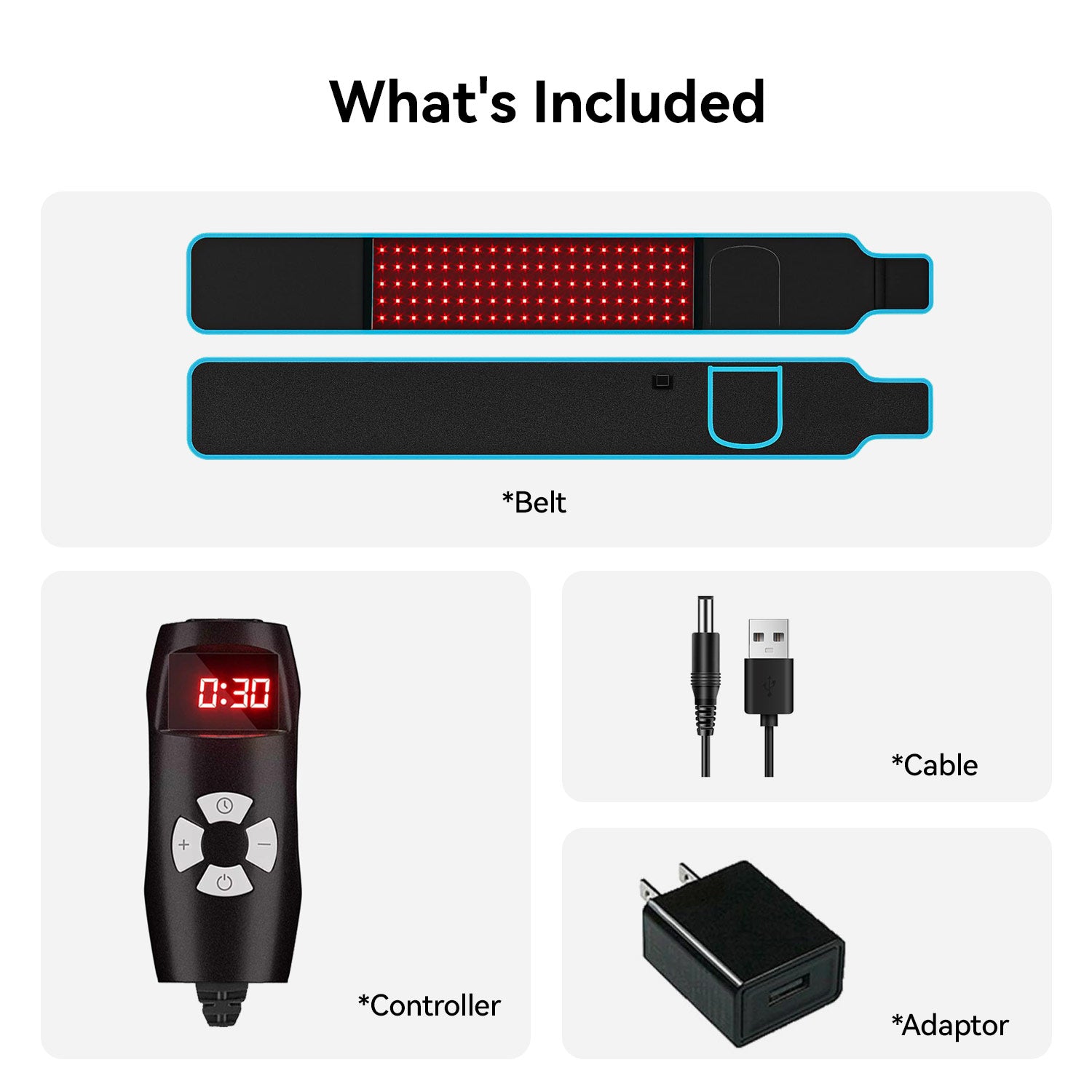 LED Red Infrared Light Therapy Belt