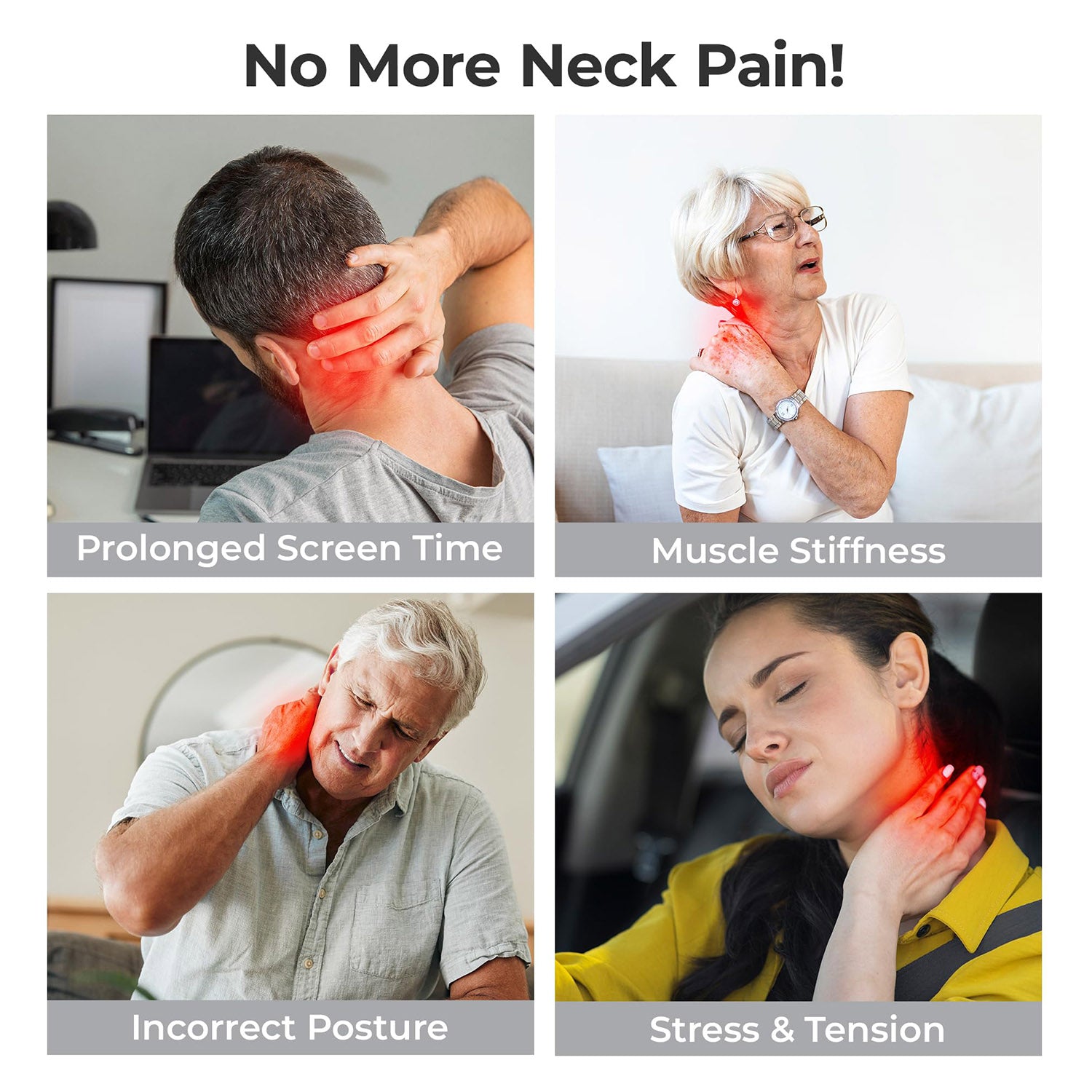 Megelin Red Light Therapy for Neck