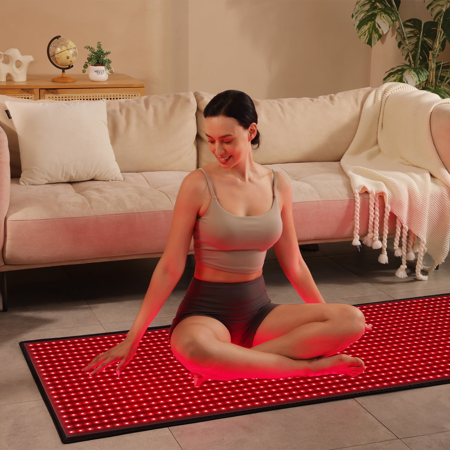 Megelin Red and Infrared Light Therapy Mat