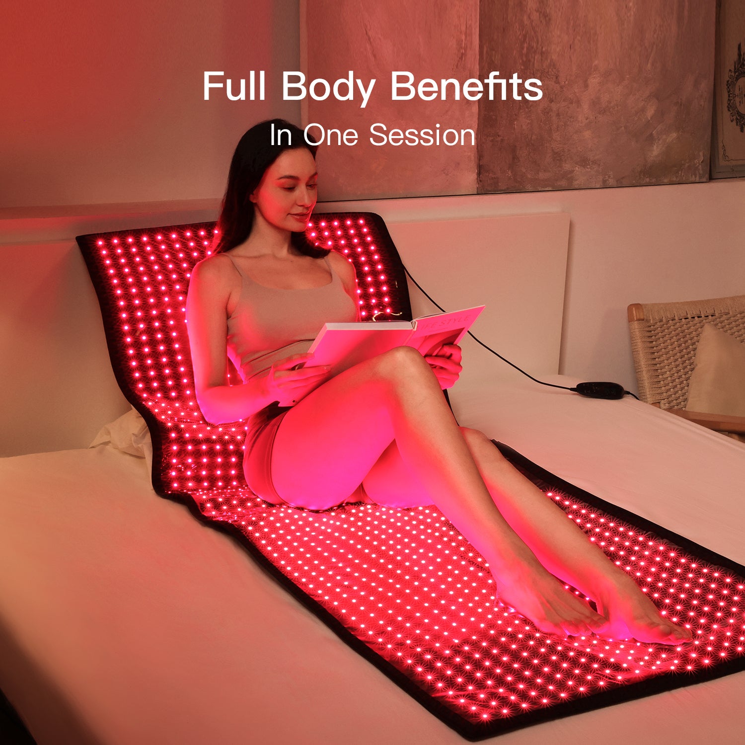 Megelin Red and Infrared Light Therapy Mat