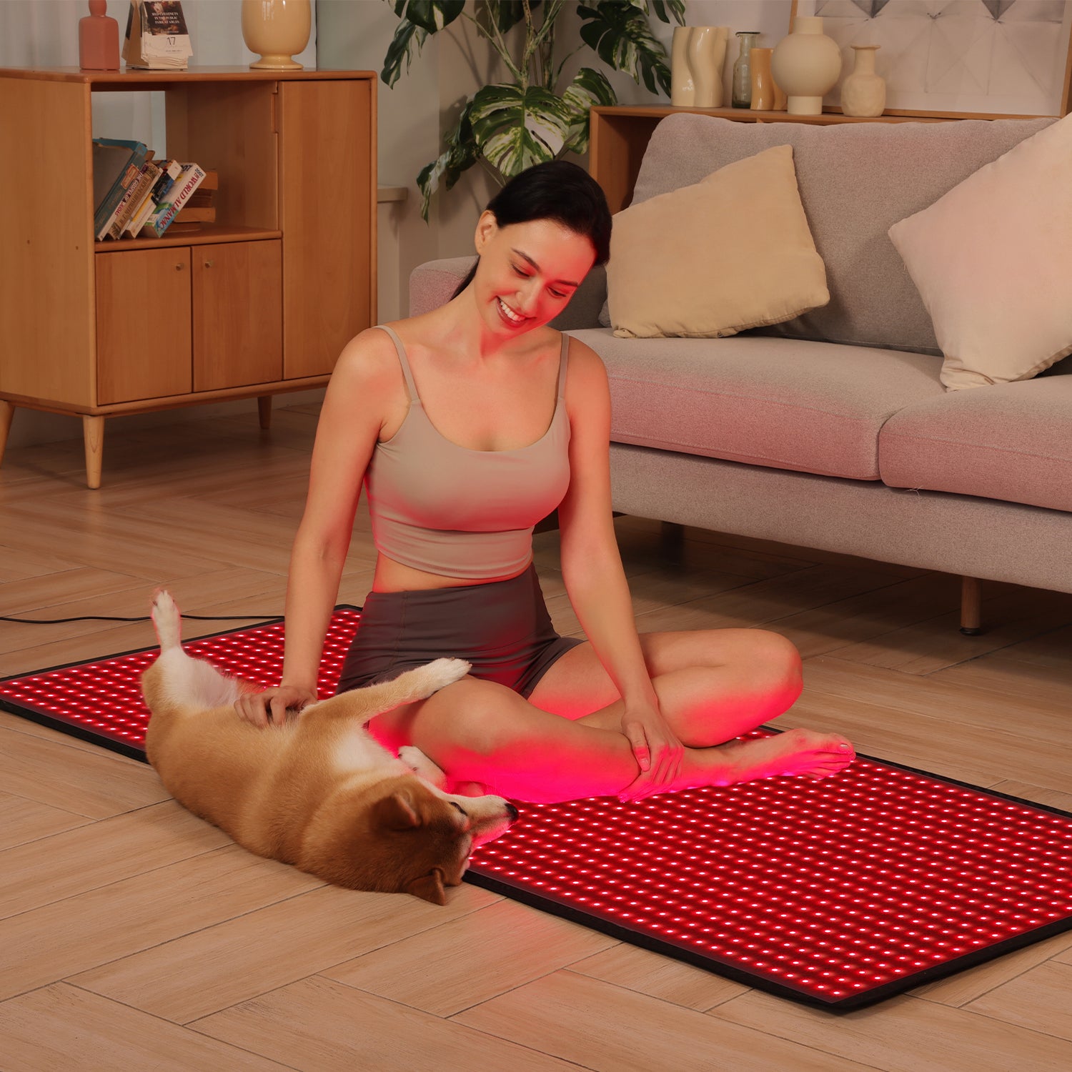 Megelin Red and Infrared Light Therapy Mat