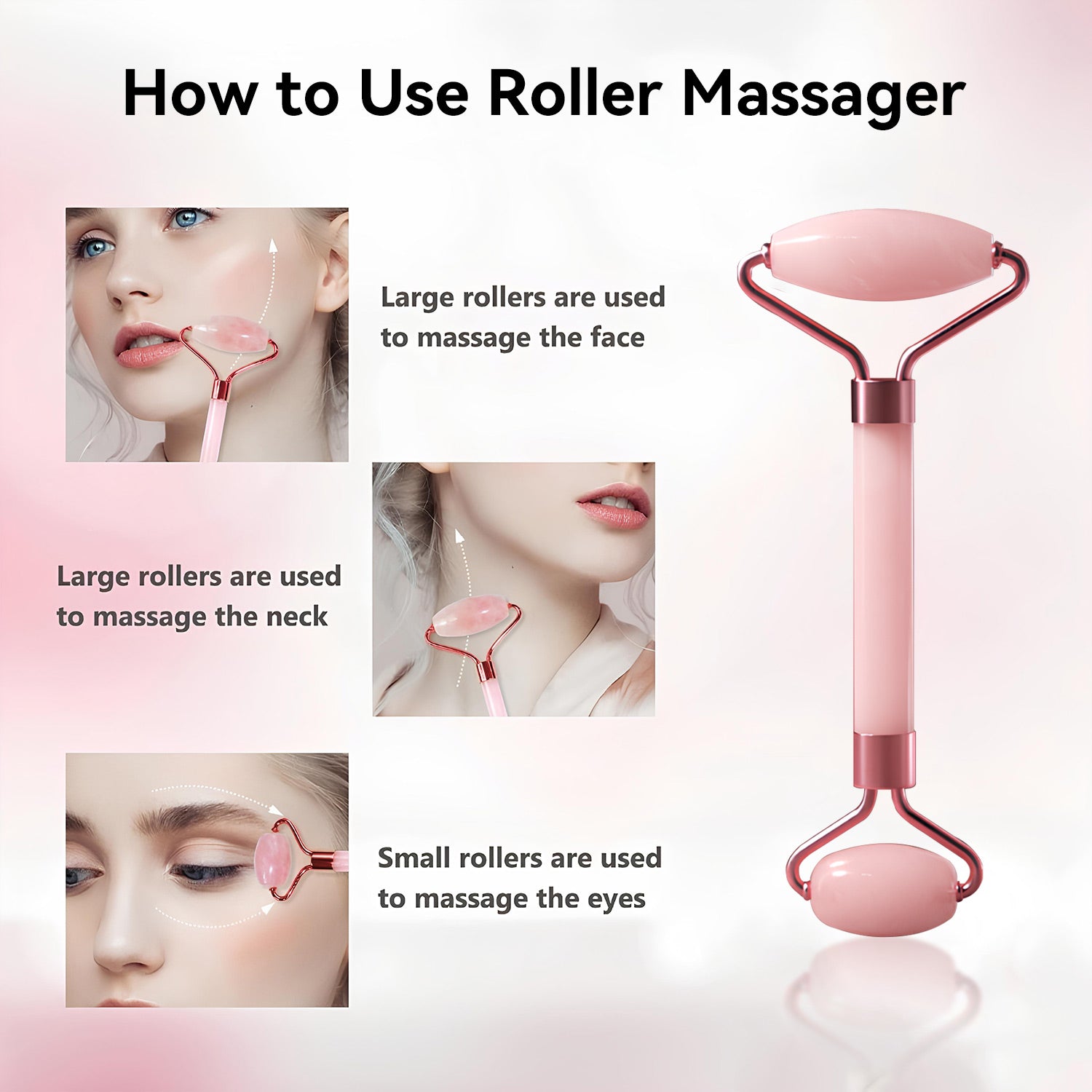 Roller Massager and Gua Sha Board - Megelin